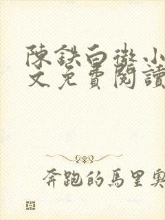 陈铁白微小说全文免费阅读