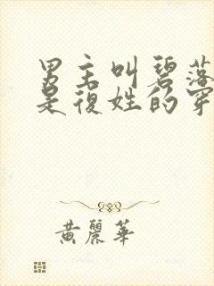 男主叫碧落女主是复姓的穿越小说