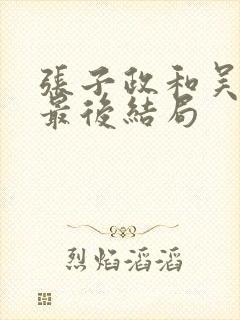 张子政和吴怡涵最后结局