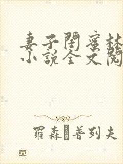 妻子闺蜜林佳佳小说全文阅读