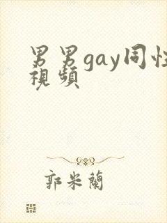 男男gay同性视频