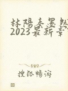 林阳秦墨然小说2023最新章节