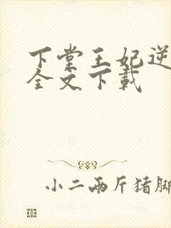 下堂王妃逆袭记全文下载