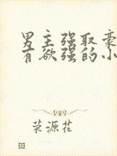 男主强取豪夺占有欲强的小说