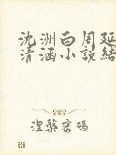 沈洲白周延川许清涵小说结局封面