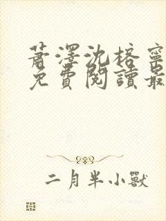 萧泽沈榕宁全文免费阅读最新章节封面