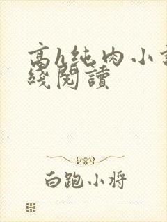 高h纯肉小说在线阅读