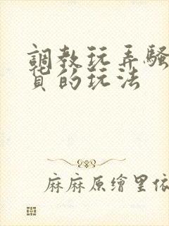 调教玩弄骚货贱货的玩法