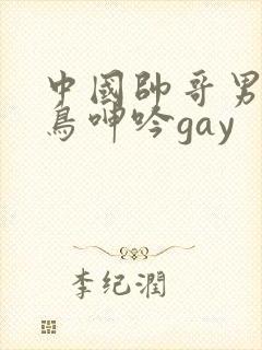 中国帅哥男同大鸟呻吟gay封面