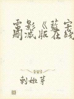 电影《蓝宇》未删减版在线观看免费