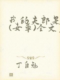 我的夫郎是弃夫(女尊)全文免费阅读