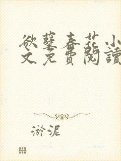 欲孽春花小说全文免费阅读最新章节封面