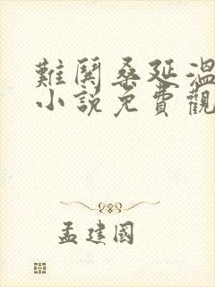 难哄桑延温以凡小说免费观看