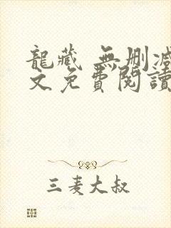 龙藏 无删减全文免费阅读