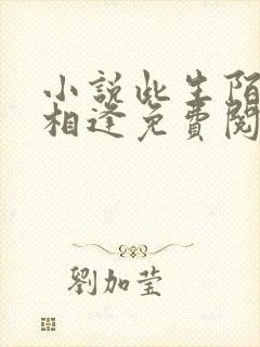 小说此生陌路不相逢免费阅读