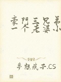 豪门三兄弟共用一个老婆小说豪门