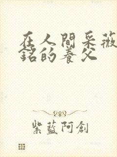 在人间采薇和阿铭的养父