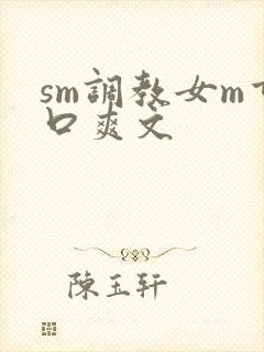 sm调教女m重口爽文封面