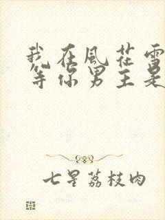 我在风花雪月里等你男主是谁