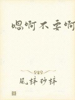 嗯啊不要啊嗯哈封面