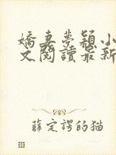 娇妻梦颖小说全文阅读最新章节更新