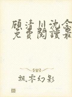 顾清川沈念小说免费阅读最新章节