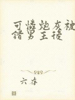 可怜炮灰被迫认错男主后