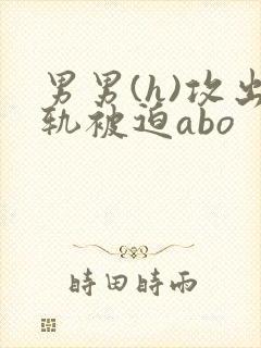 男男(h)攻出轨被迫abo封面