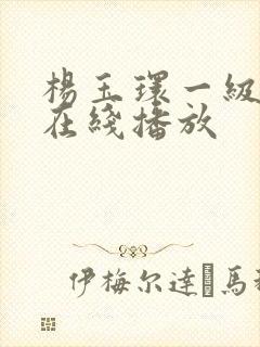 杨玉环一级淫片在线播放