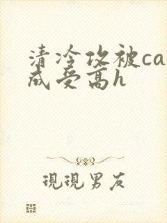 清冷攻被cao成受高h