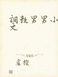 调教男男小说h文
