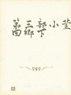 第三部小莹乱翁回乡下