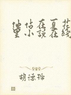 他站在夏花绚烂里小说在线免费阅读