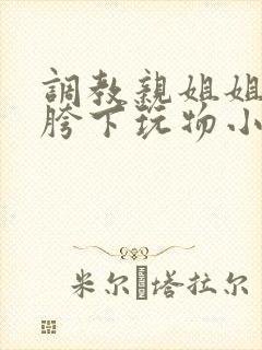 调教亲姐姐成为胯下玩物小说