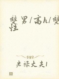 双男/高h/双性封面