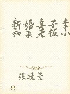新婚妻子李芷珊和菜老板小说大全免