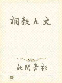 调教 h 文