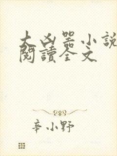 大凶器小说在线阅读全文