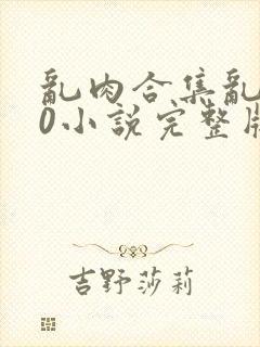 乱肉合集乱500小说完整版封面