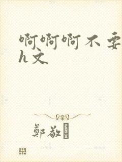 啊啊啊不要啊高h文