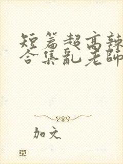 短篇超高辣h文合集乱老师