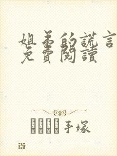 姐弟的谎言小说免费阅读