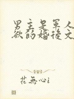 男主是军人很重欲的婚后文