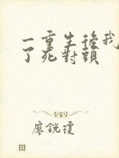 一重生后我嫁给了死对头