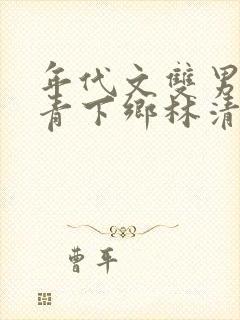 年代文双男主知青下乡林清舒封面