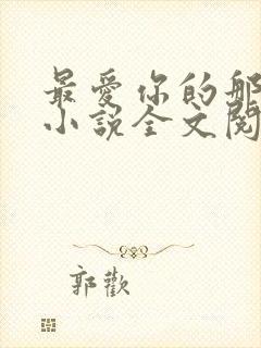 最爱你的那十年小说全文阅读免费