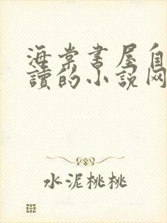 海棠书屋自由阅读的小说网冷门