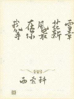 我在风花雪月里等你最新章节