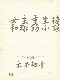 女主重生后主动和离的小说封面