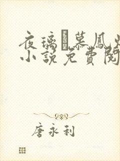 夜璃玦慕凤烟的小说免费阅读